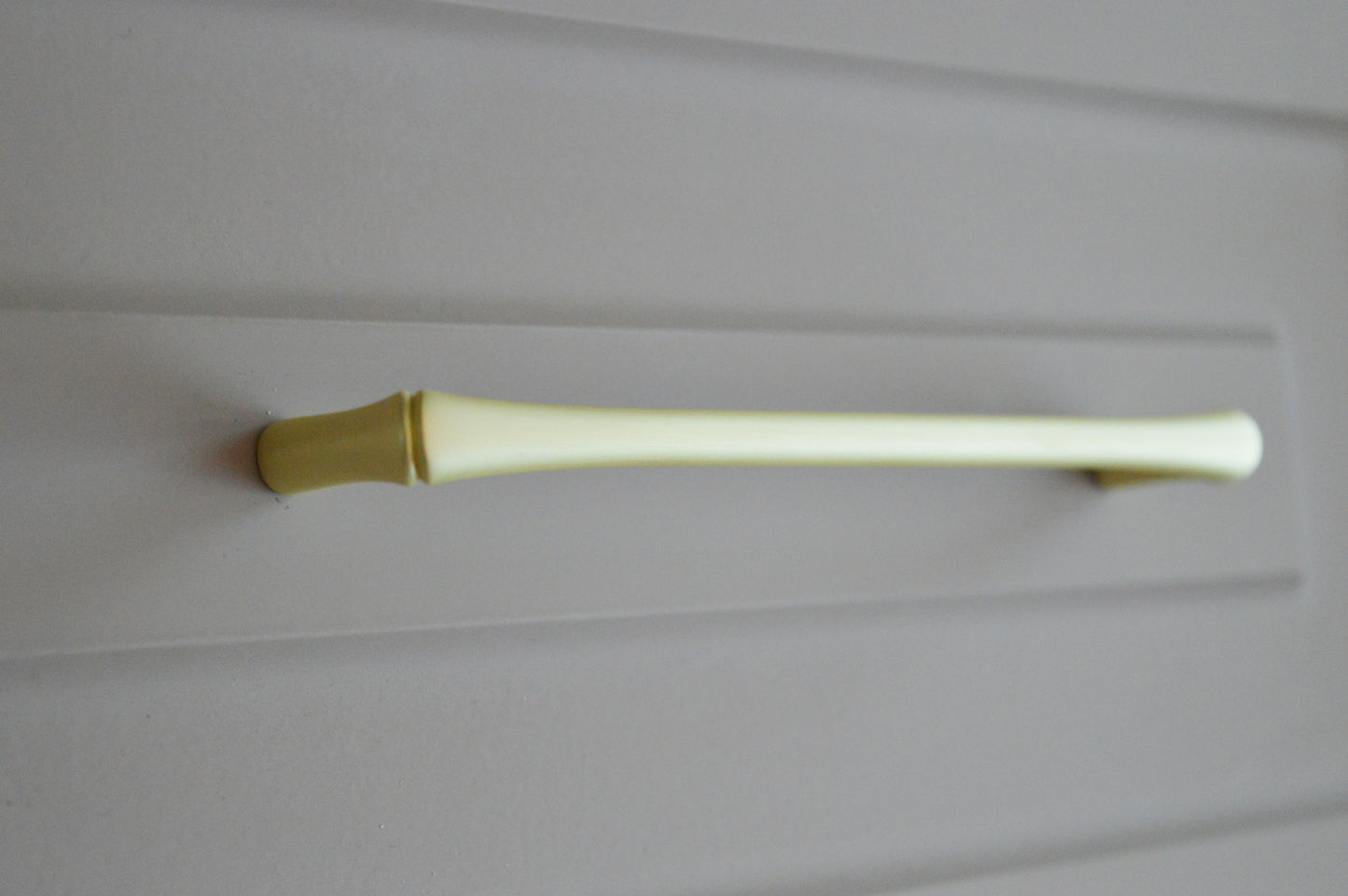 Bamboo modern metal furniture handle