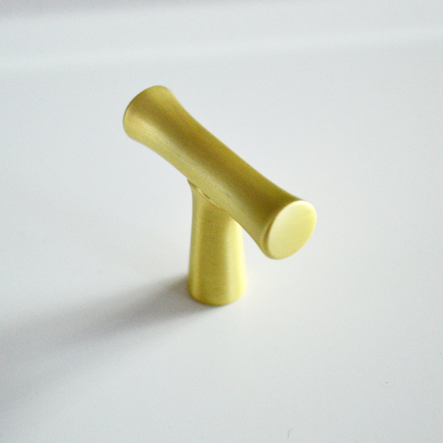 Bamboo T-Knob modern metal furniture handle
