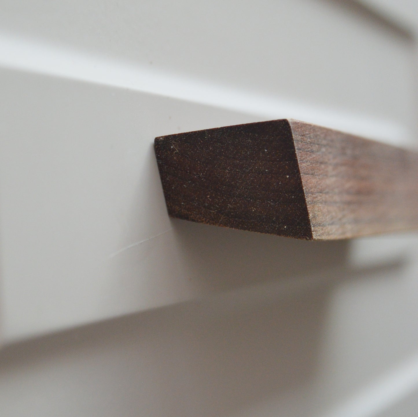 Cortona modern Wooden furniture handle, oiled wood