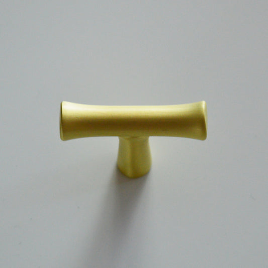 Bamboo T-Knob modern metal furniture handle