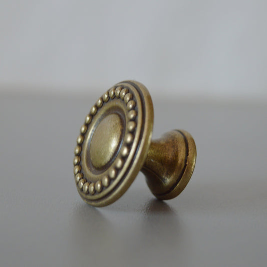 15.344.30.12 Bronze furniture knob Classic metal furniture knob