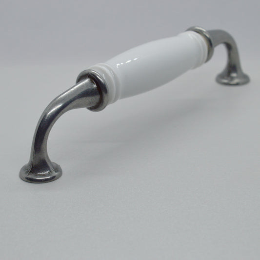 LIMOGES Metal-porcelain furniture handle