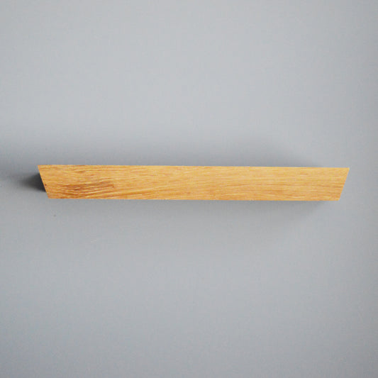 Cortona modern Wooden furniture handle, oiled wood
