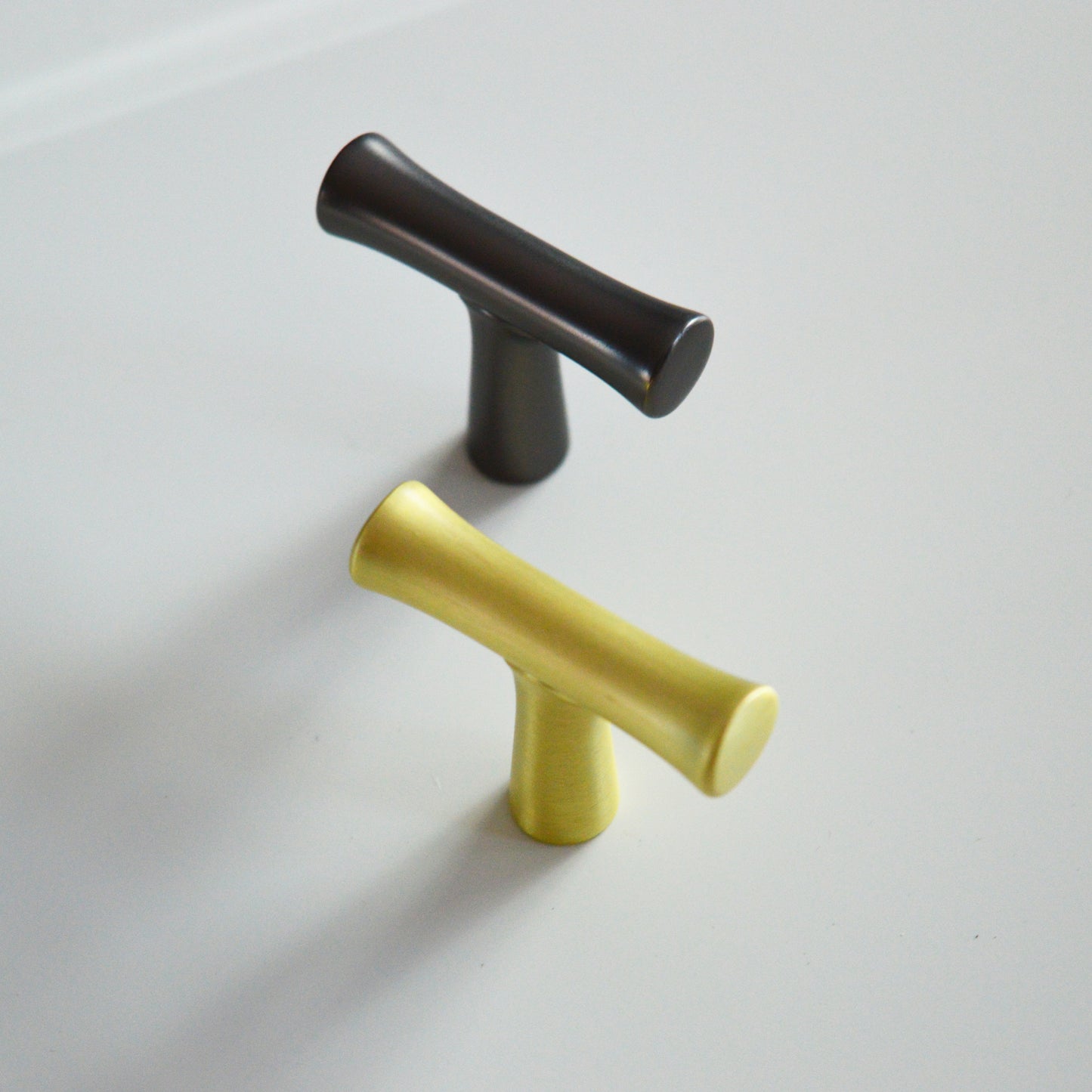 Bamboo T-Knob modern metal furniture handle