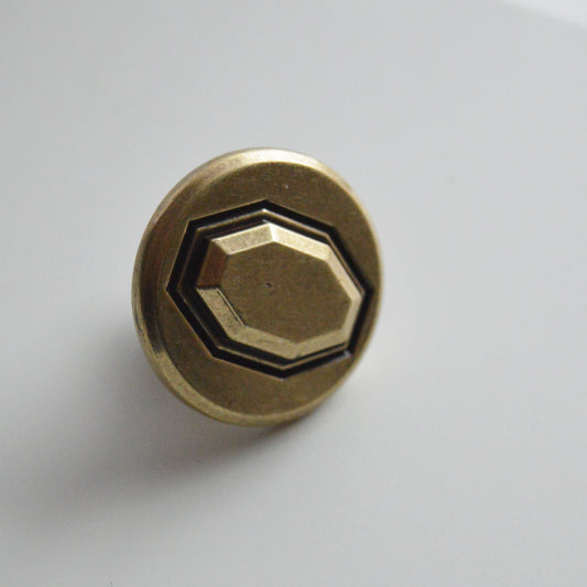 15.385.35.12 Bronze furniture knob Classic metal furniture knob