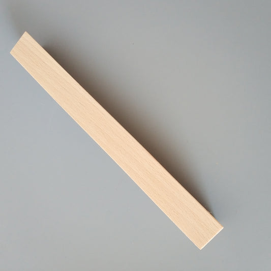 Bologna modern Wooden furniture handle, oiled beech