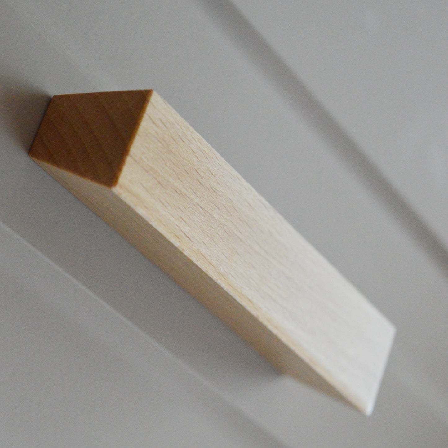 Ravenna modern Wooden furniture handle, lacquered beech