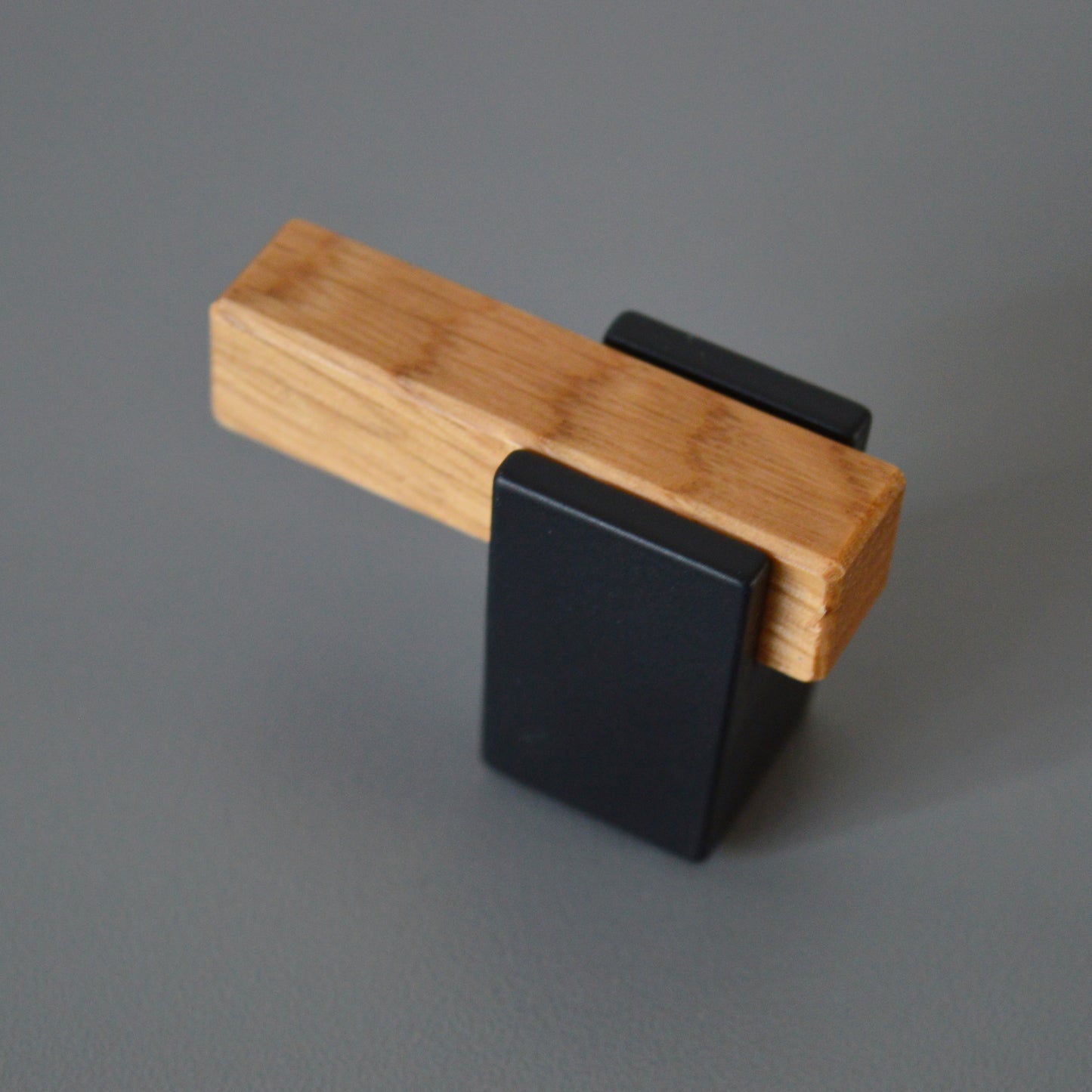 NEW Beam Metal and Wood Furniture Knob