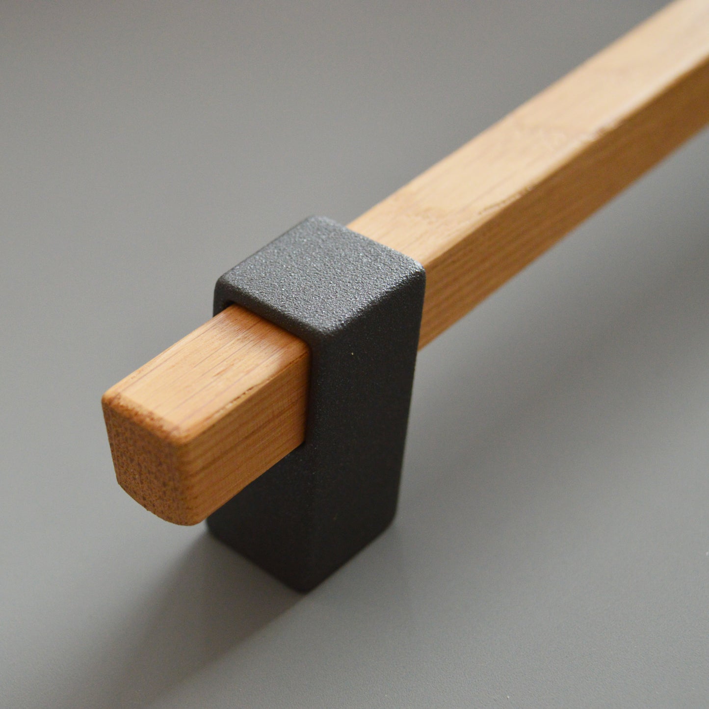 Beam Metal and Wood Furniture Handle