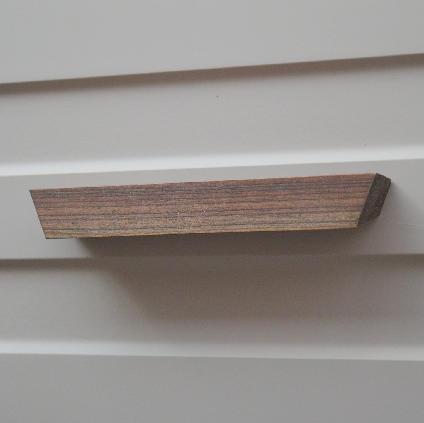 Cortona modern Wooden furniture handle, oiled wood