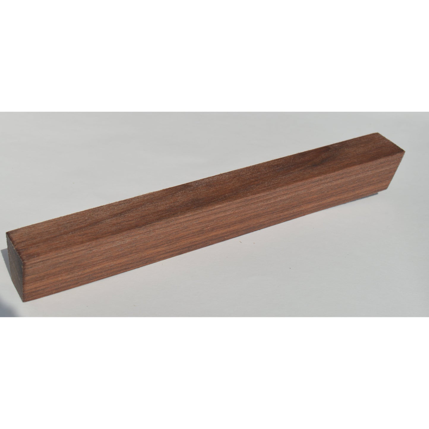 Lucca modern Wooden furniture handle, oiled walnut