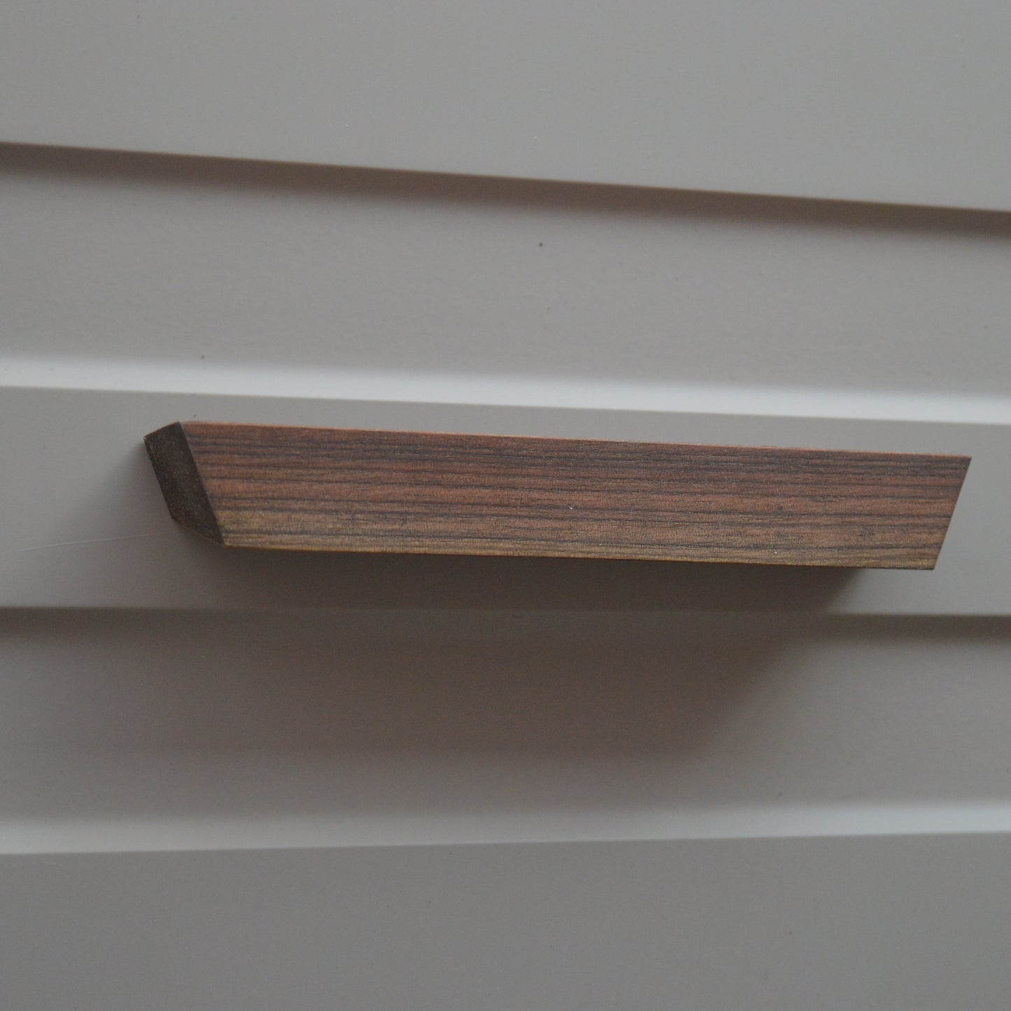 Cortona modern Wooden furniture handle, oiled wood