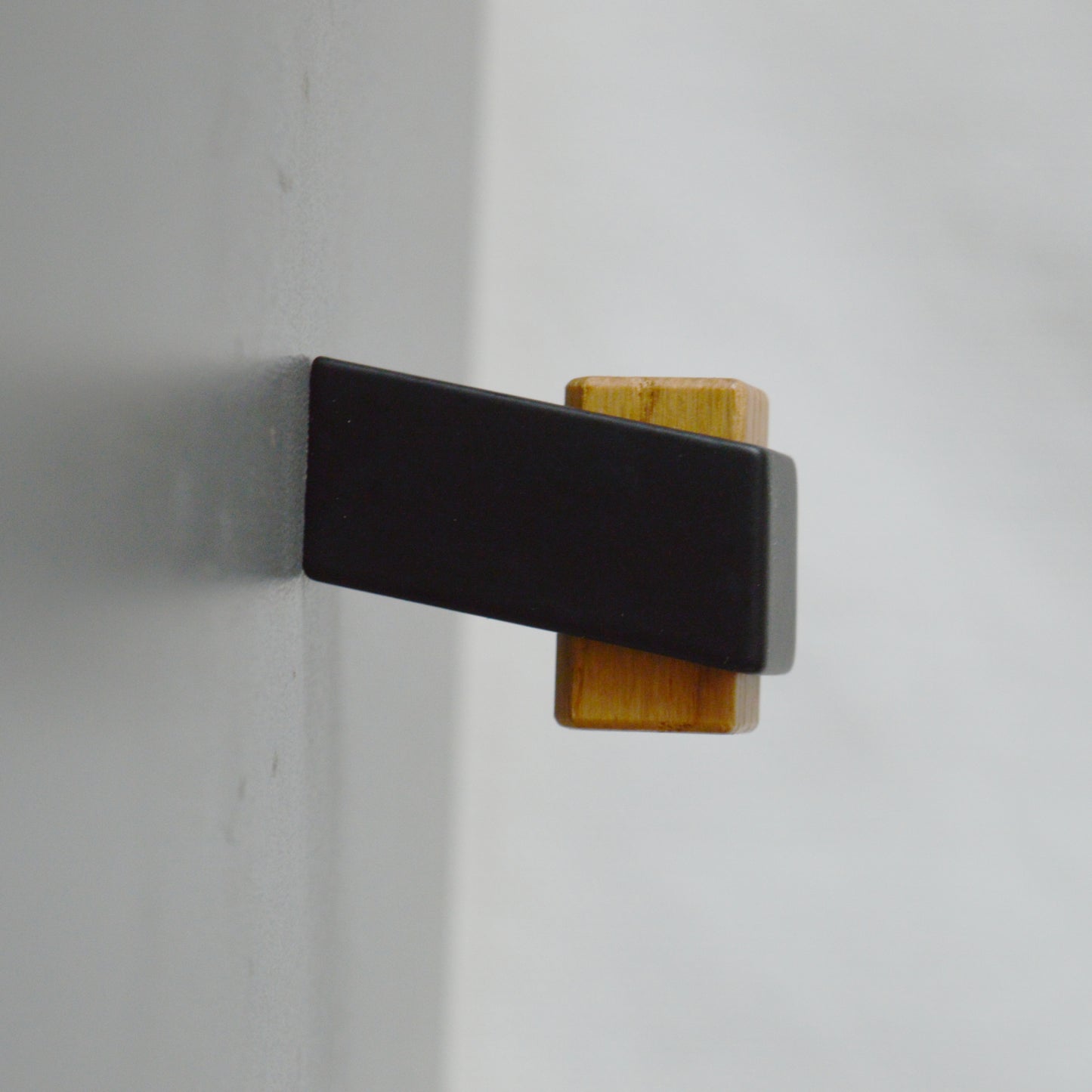 Beam Metal and Wood Furniture Knob