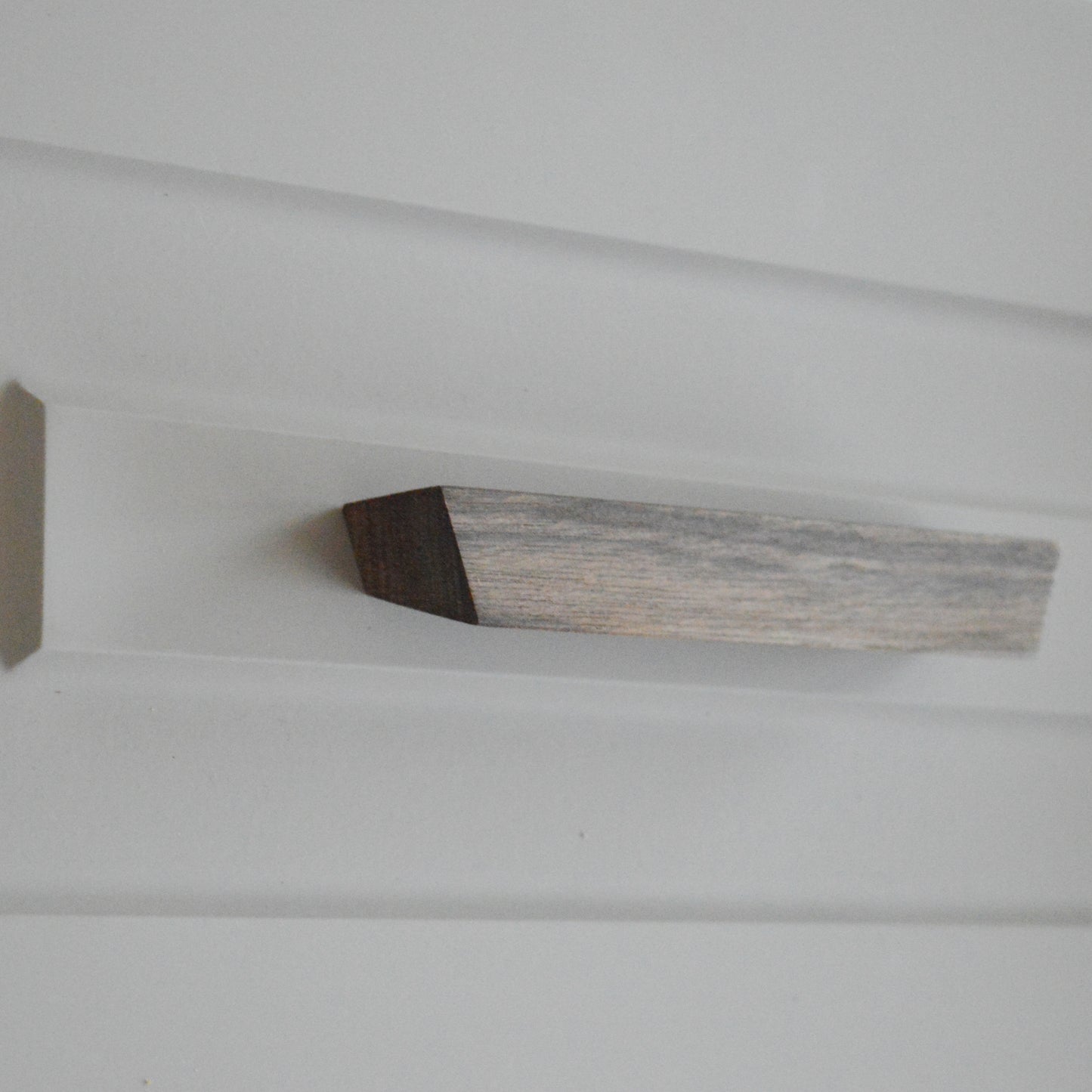 Cortona modern Wooden furniture handle, oiled wood