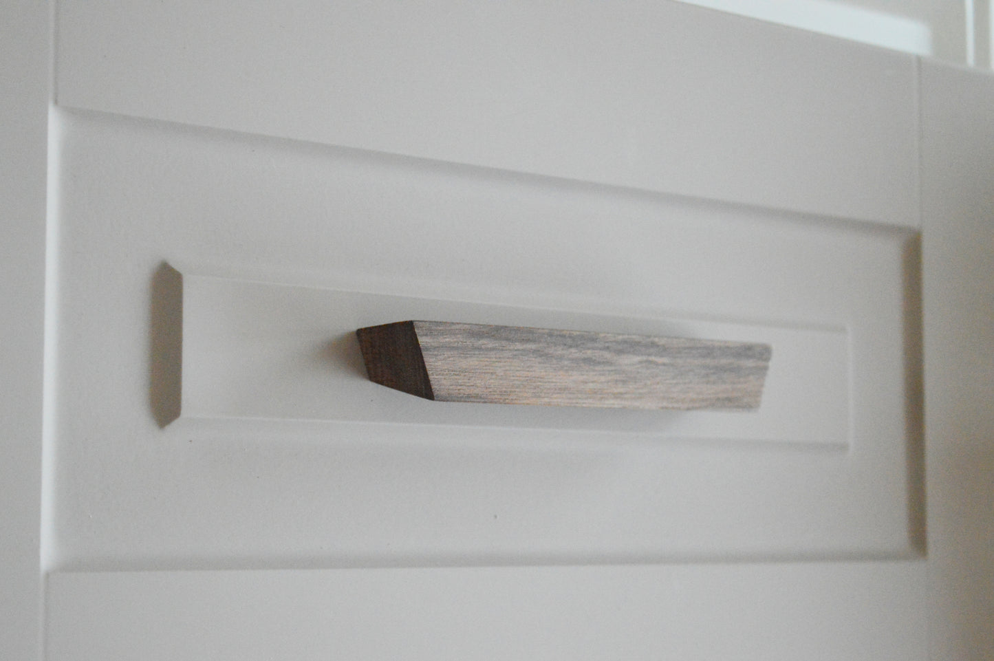 Cortona modern Wooden furniture handle, oiled wood