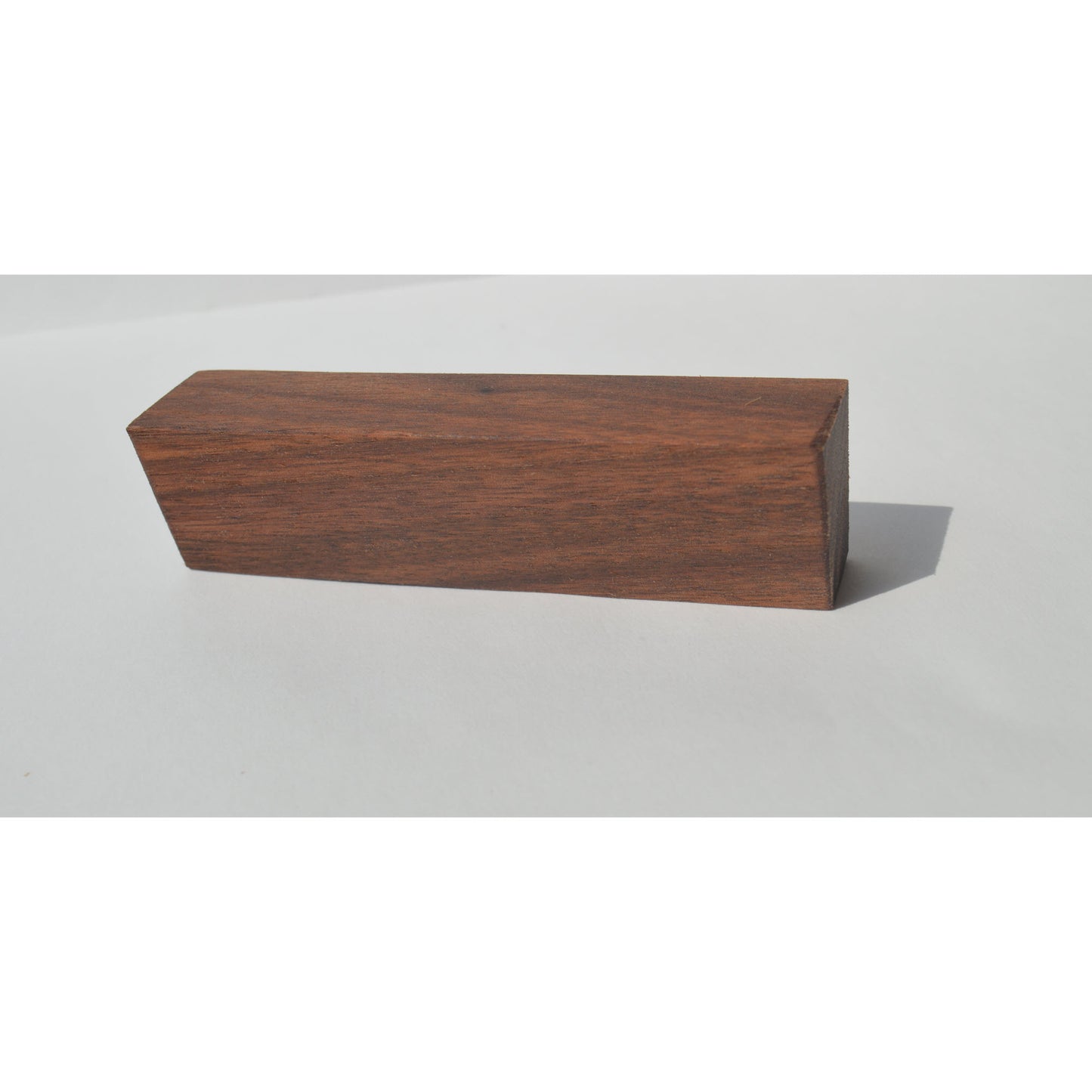 Lucca modern Wooden furniture handle, oiled walnut